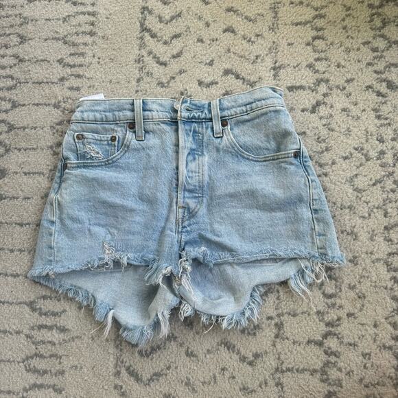 Levi’s 501® HIGH RISE WOMEN'S SHORTS W25 - Picture 6 of 11